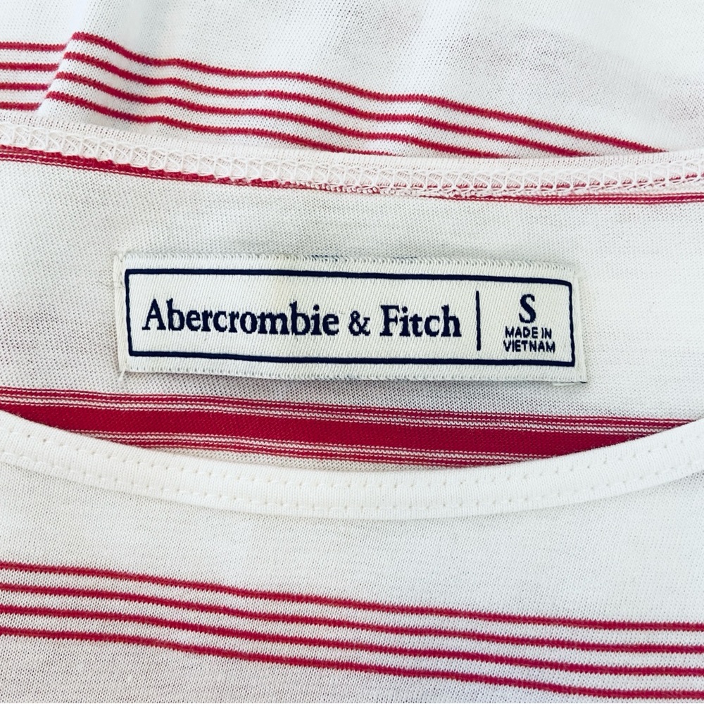 Abercrombie & Fitch Dolman Sleeve Striped Top - Picture 6 of 7